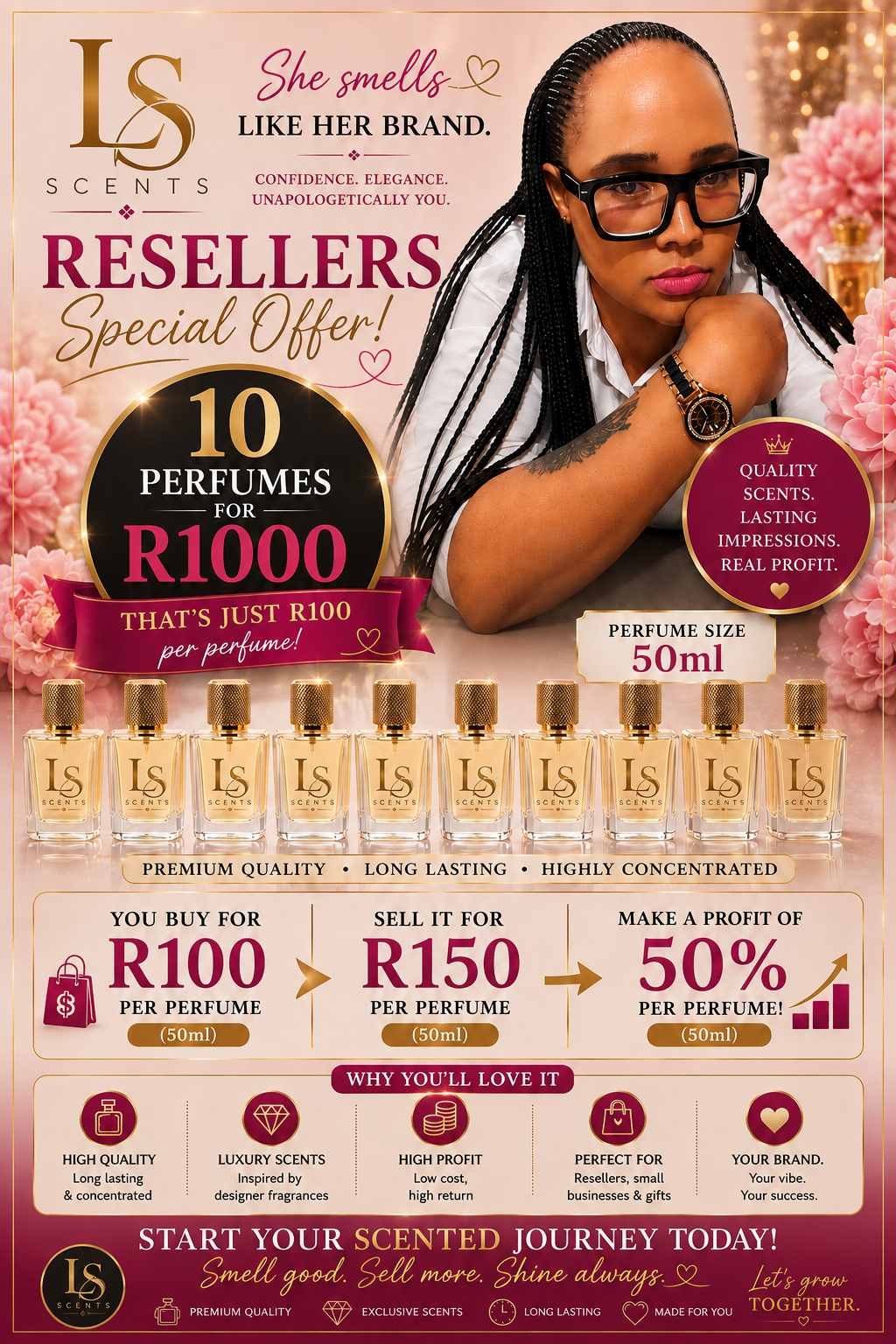 Lerato seduit Scents gallery image