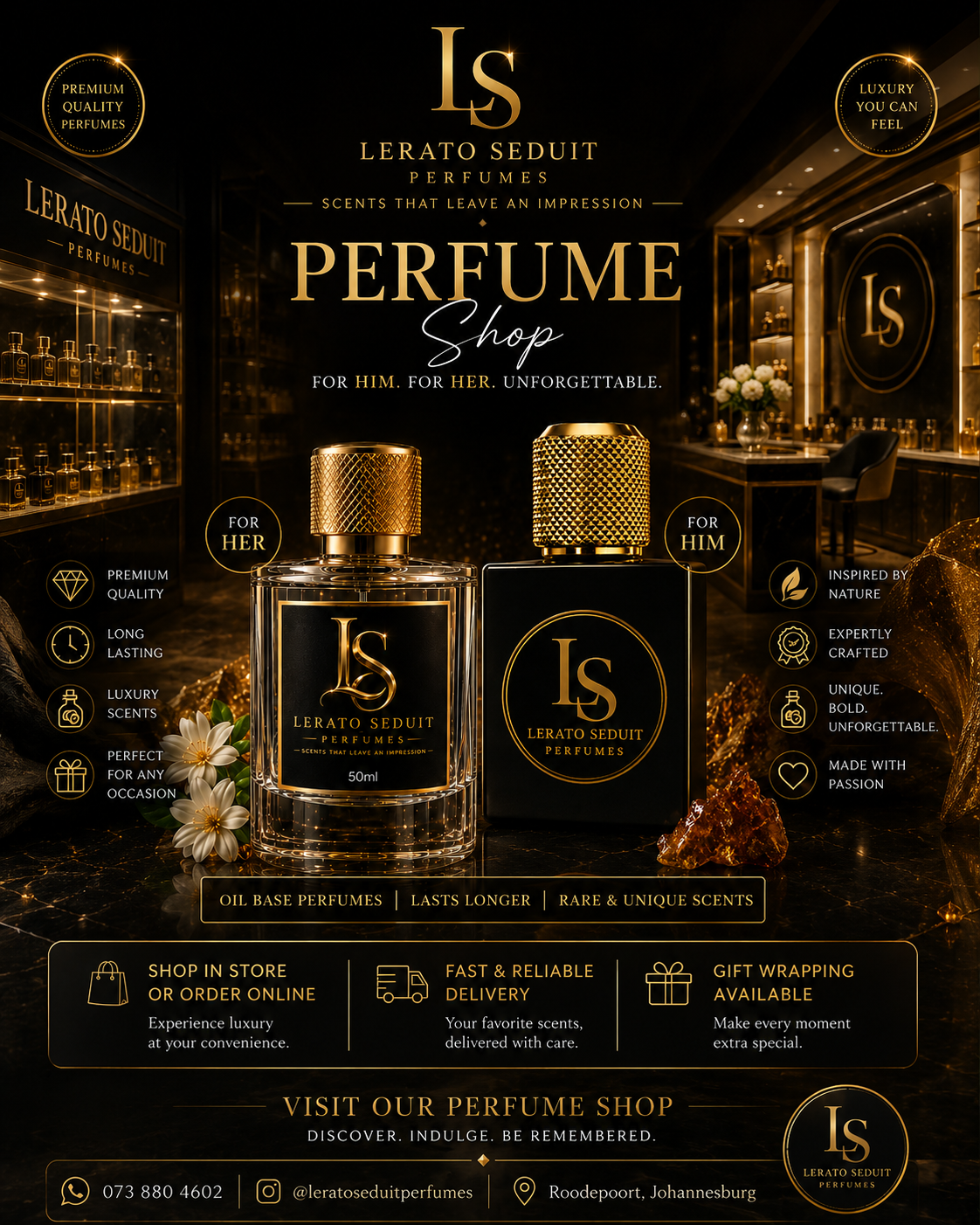 Lerato seduit Scents gallery image